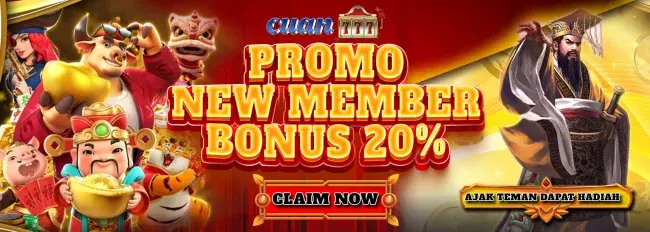 BONUS NEW MEMBER 20%